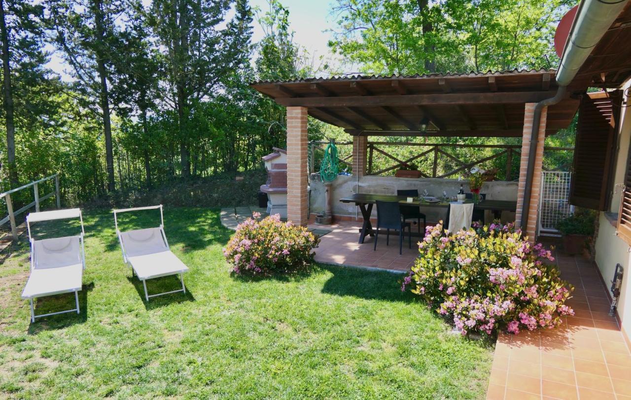 Chalet Elena In Montescudaio, Ground Floor With Fenced Garden Экстерьер фото